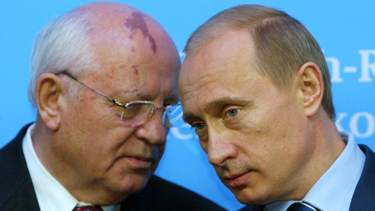 Putin: Gorbačov se zapsal do světových dějin